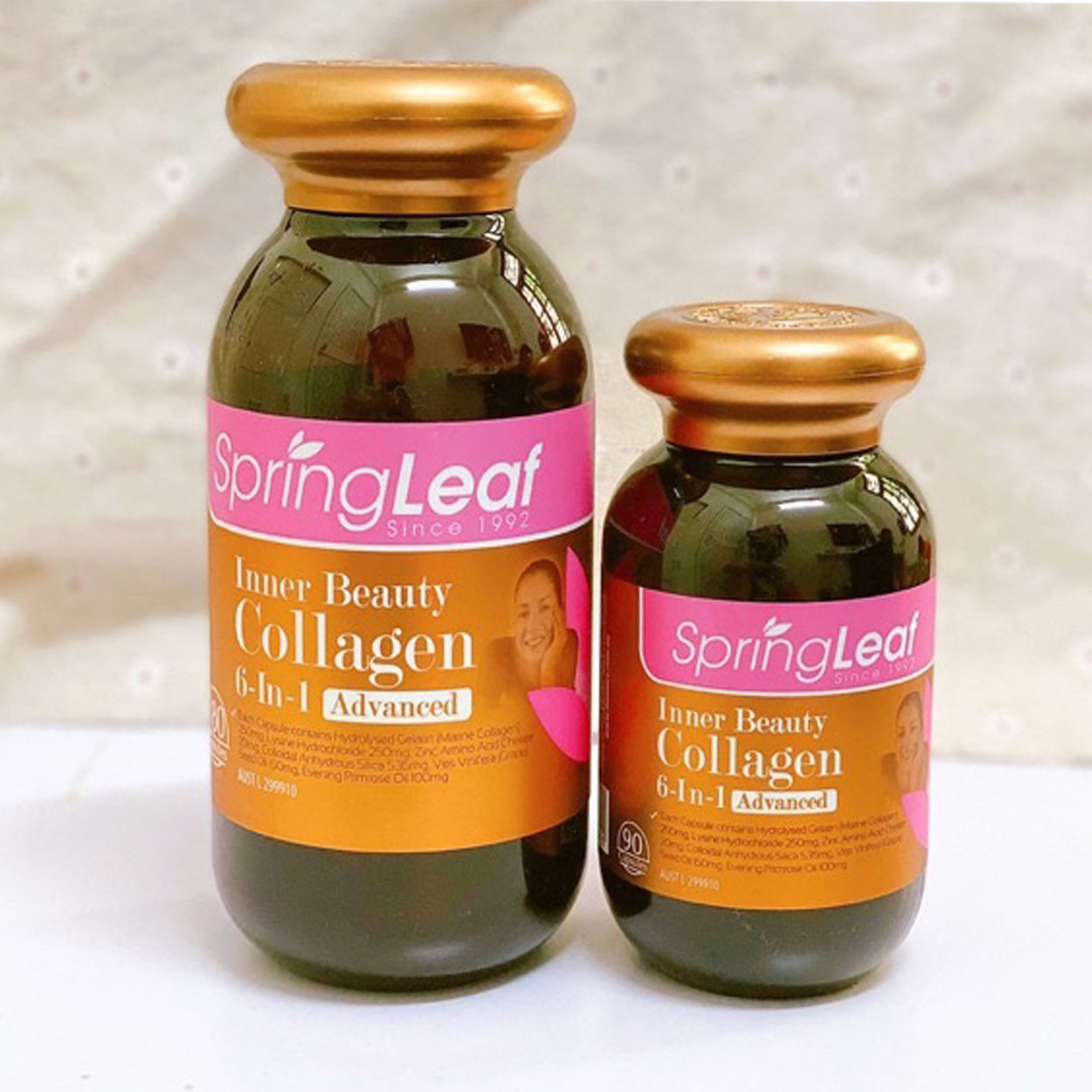 Viên Uống Collagen 6 In 1 Spring Leaf Inner Beauty Plus ảnh 2
