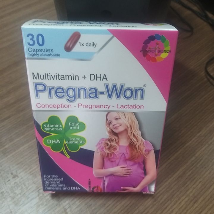 Viên Uống Dành Cho Bà Bầu Pregna-Won Multivitamin + DHA ảnh 1