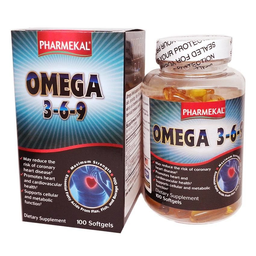 Viên Uống Dầu Cá Omega 3 6 9 Pharmekal ảnh 1