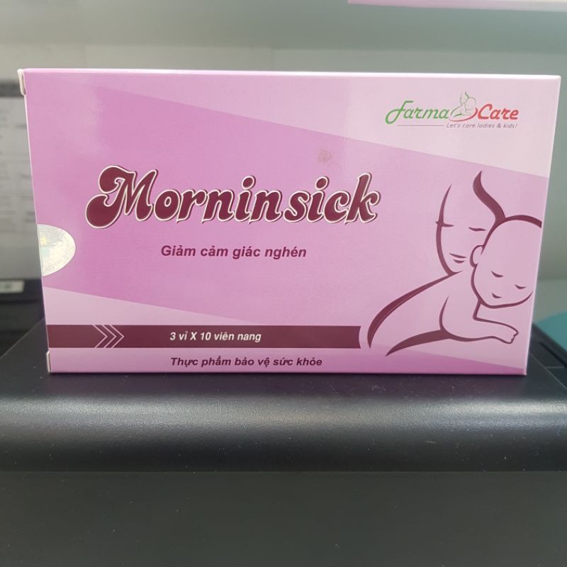 Viên Uống Giảm Cảm Giác Nghén Morninsick Farmacare ảnh 1