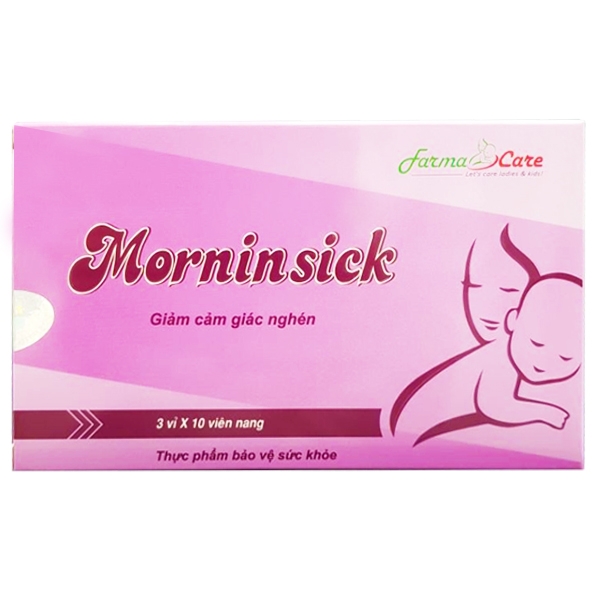 Viên Uống Giảm Cảm Giác Nghén Morninsick Farmacare ảnh 2