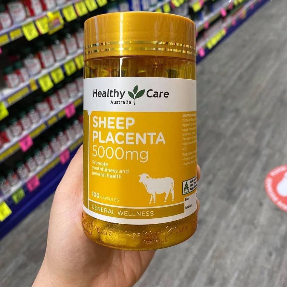 Viên Uống Nhau Thai Cừu Healthy Care Sheep Placenta ảnh 2