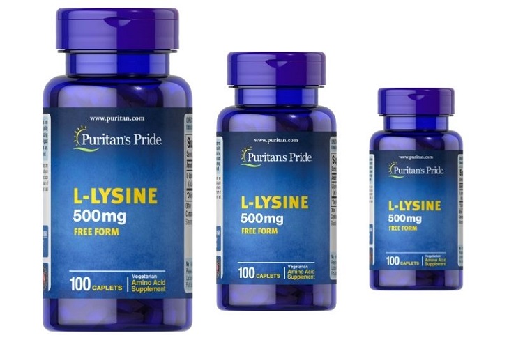 Viên Uống Puritan's Pride L-Lysine 500mg Hỗ Trợ Tăng Cân ảnh 1