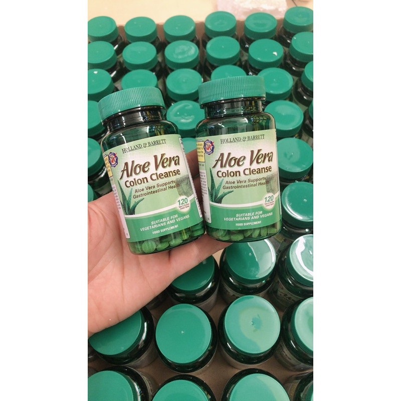 Viên Uống Thải Độc Ruột ALOE VERA UK ảnh 1