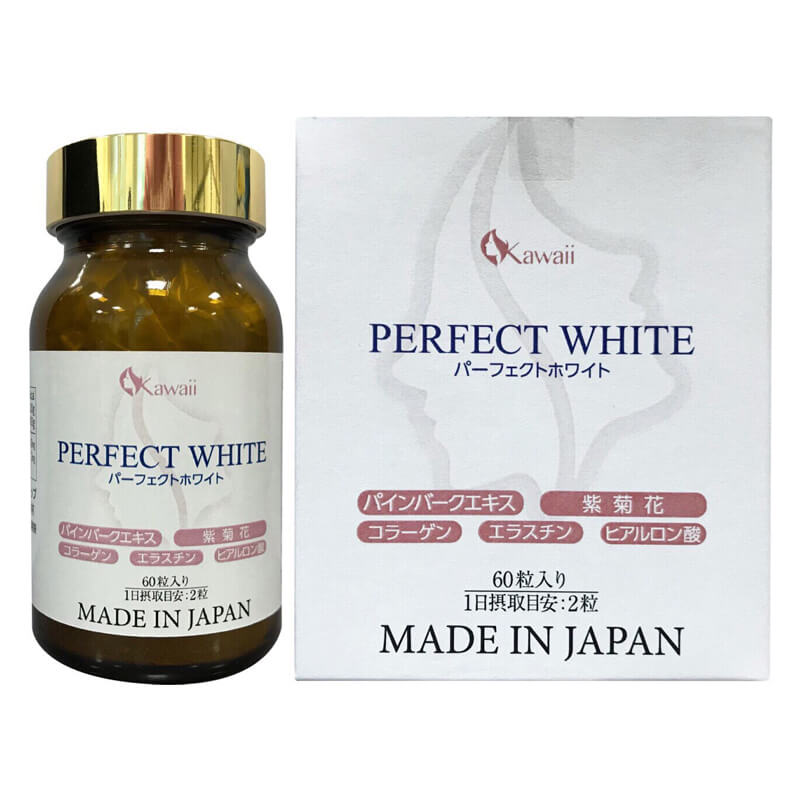 Viên Uống Trắng Da Kawaii Perfect White Nhật Bản ảnh 2