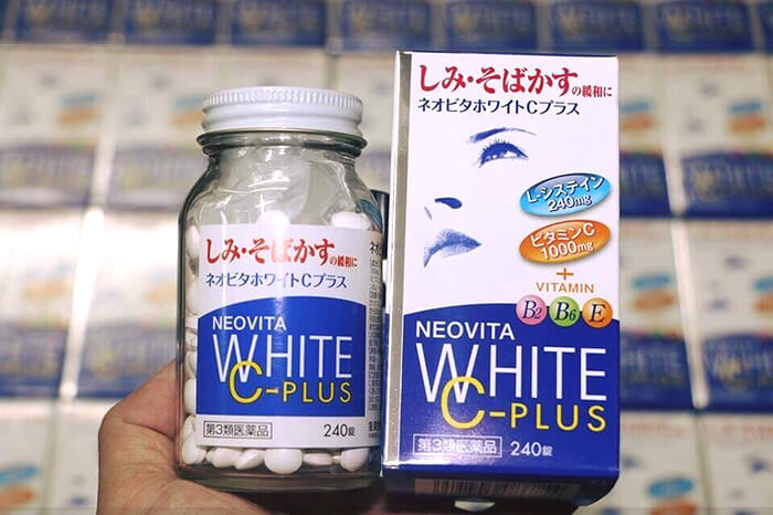 Viên Uống Trắng Da Vita White Neovita White C Plus Mẫu Mới Từ Nhật Bản ảnh 2
