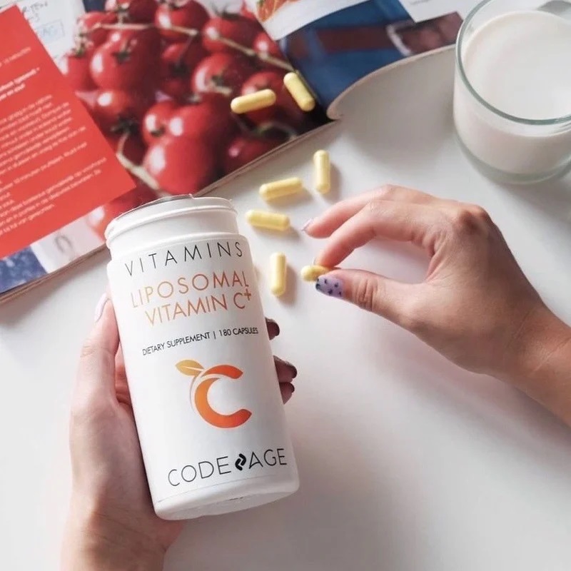 Viên Uống Trị Mụn Code Age Vitamins Liposomal Vitamin C+ ảnh 1