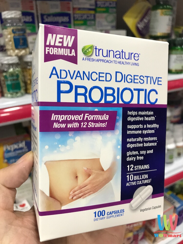 Viên Uống Trunature Advanced Digestive Probiotic ảnh 2