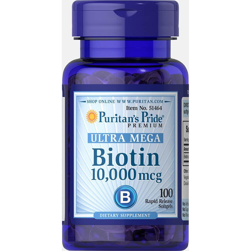 Viên Uống Ultra Mega Biotin ảnh 1