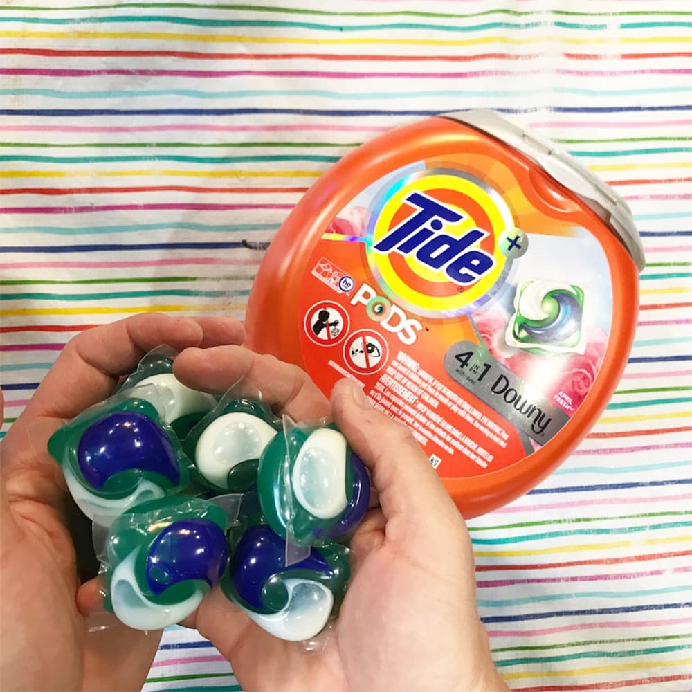 Viên giặt Tide Pods With Ultra Oxi ảnh 1