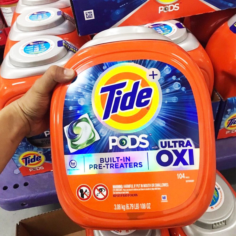 Viên giặt Tide Pods With Ultra Oxi ảnh 2