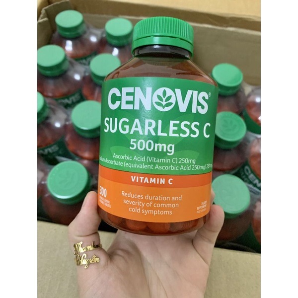 Viên Nhai Vitamin C Không Đường Cenovis Sugarless C 500mg ảnh 1