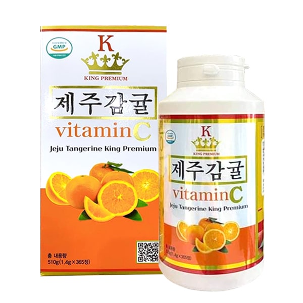Viên ngậm Vitamin C Jeju Tangerine King Premium ảnh 2