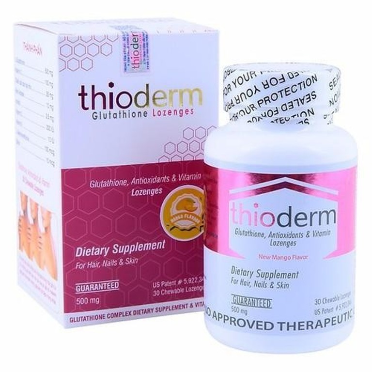 Viên ngậm trắng da Thioderm ảnh 2