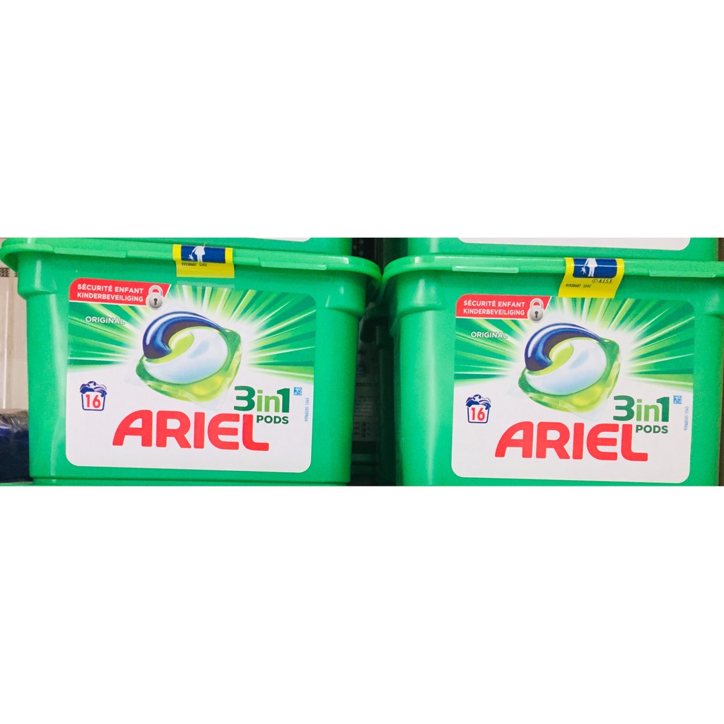 Viên nước giặt Ariel 3 in 1 ảnh 1