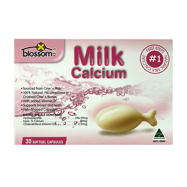 Viên sữa canxi Blossom Milk Calcium ảnh 1