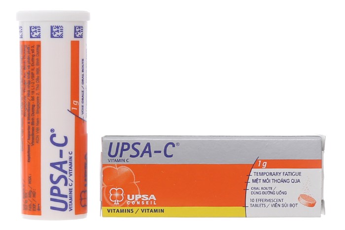 Viên sủi bổ sung vitamin C UPSA-C ảnh 2