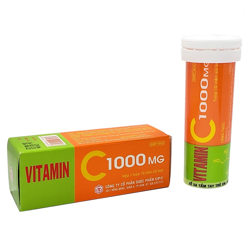Viên sủi vitamin C 1000mg OPC ảnh 2