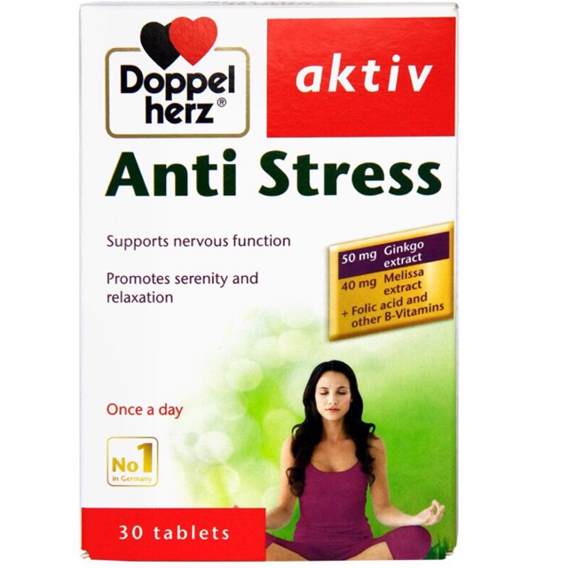 Viên uống Anti Stress Doppelherz Aktiv ảnh 1