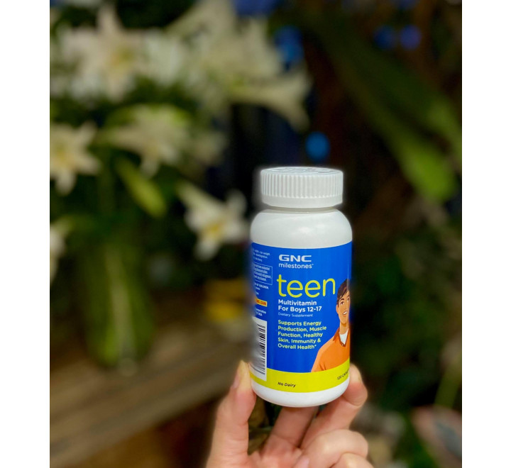 Viên uống GNC Milestones Teen Multivitamin For Boys ảnh 1