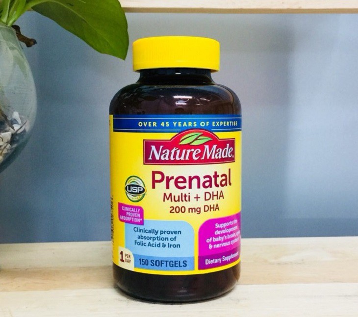 Viên uống Nature Made Prenatal Multi - DHA ảnh 1