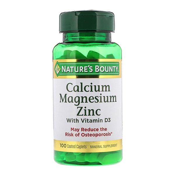 Viên uống Nature’s Bounty Calcium Magnesium Zinc With D3 ảnh 1