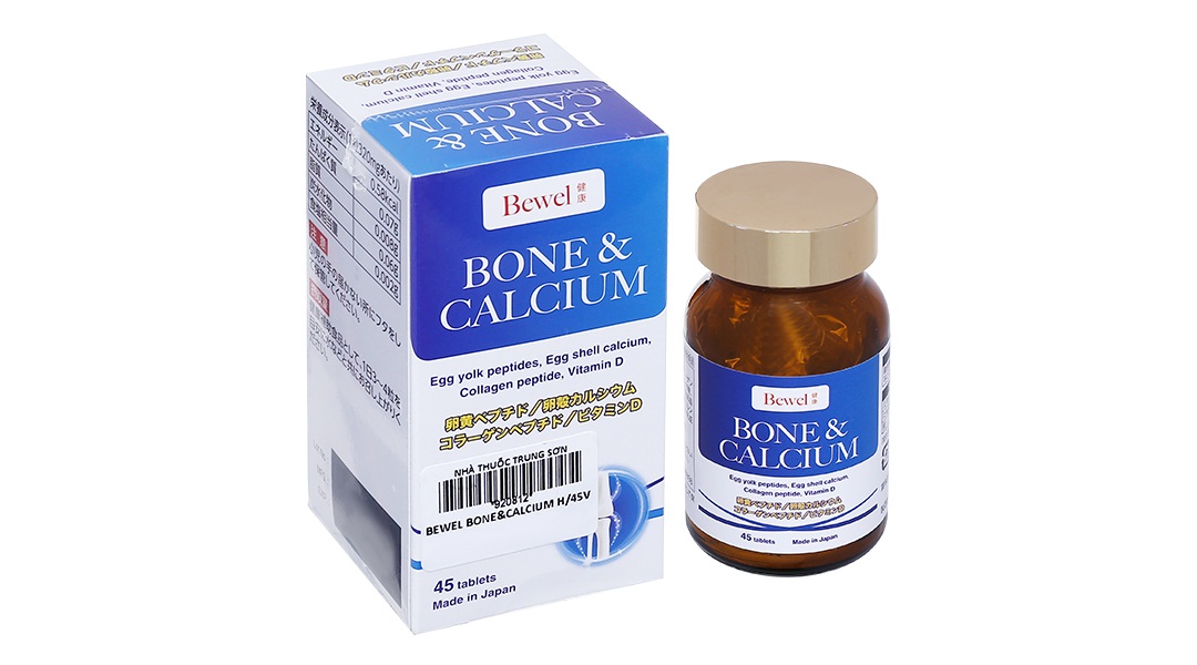 Viên uống Waki Bewel Bone & Calcium ảnh 1