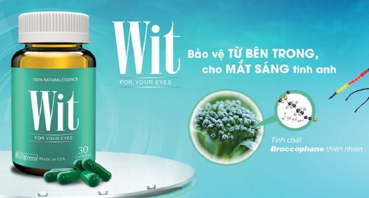 Viên uống Wit for your eyes ảnh 1