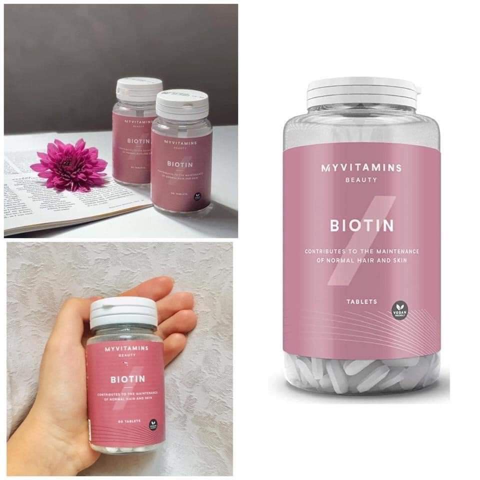 Viên uống bổ sung Myvitamins Biotin ảnh 1