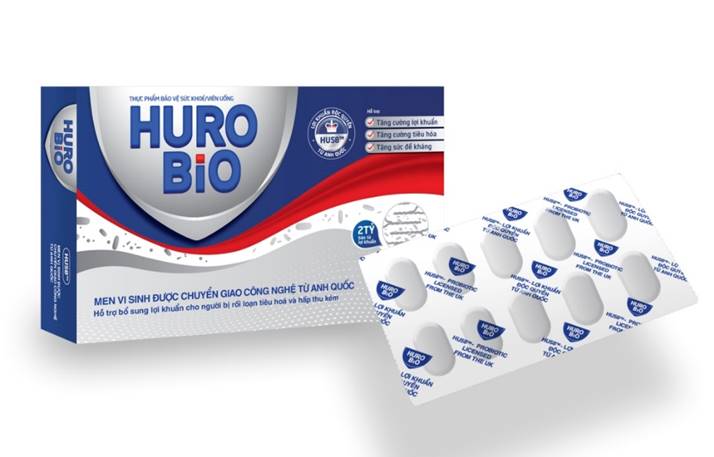 Viên uống bổ sung lợi khuẩn Huro Bio ảnh 1