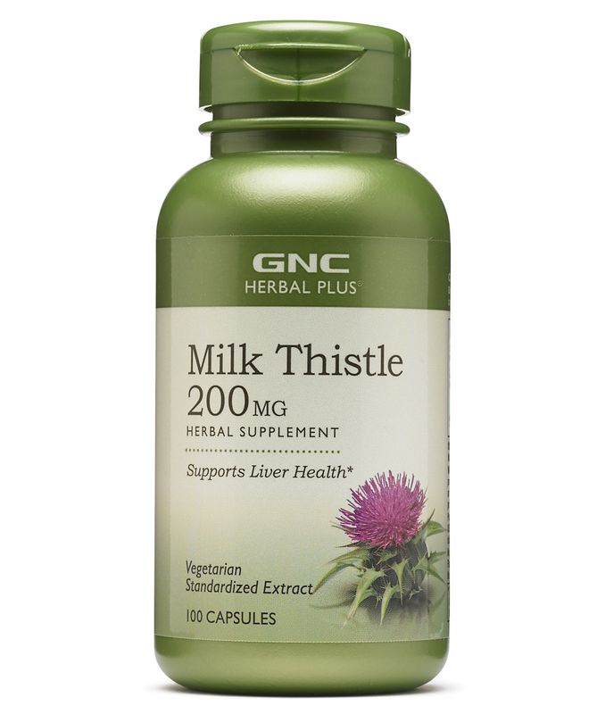 Viên uống giải độc gan GNC Milk Thistle 200mg ảnh 2