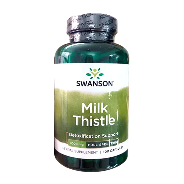 Viên uống giải độc gan Swanson Milk Thistle ảnh 2