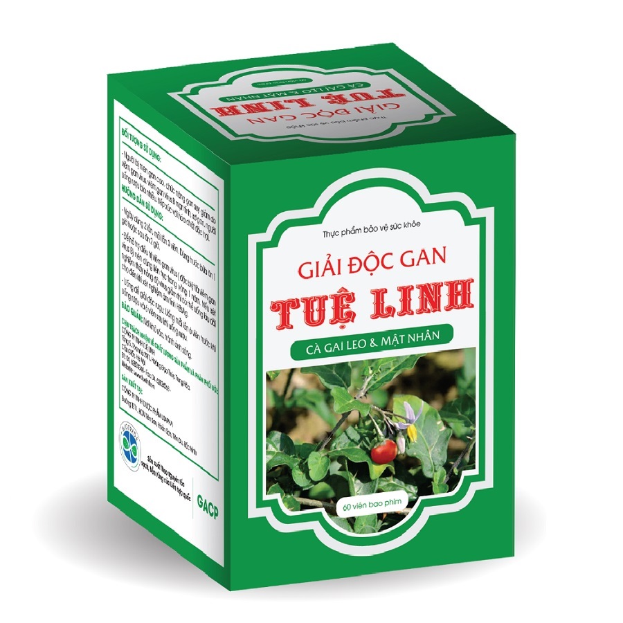 Viên uống hỗ trợ giải độc gan Tuệ linh ảnh 2