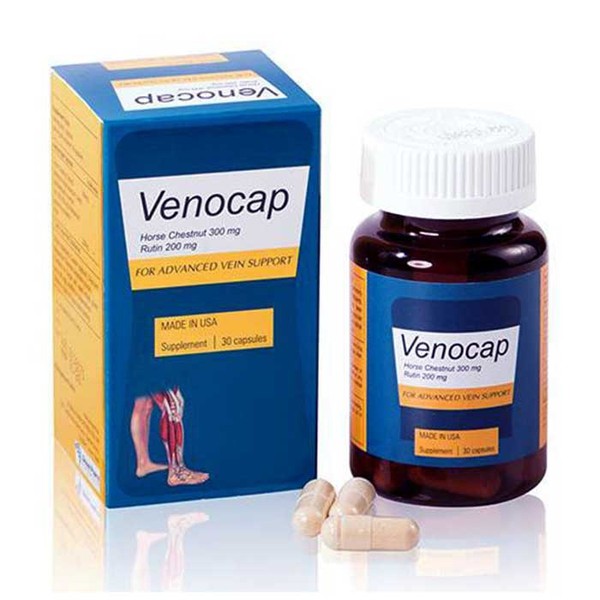 Viên uống ngăn ngừa suy tĩnh mạch VENOCAP GLOBAL PHARM ảnh 1