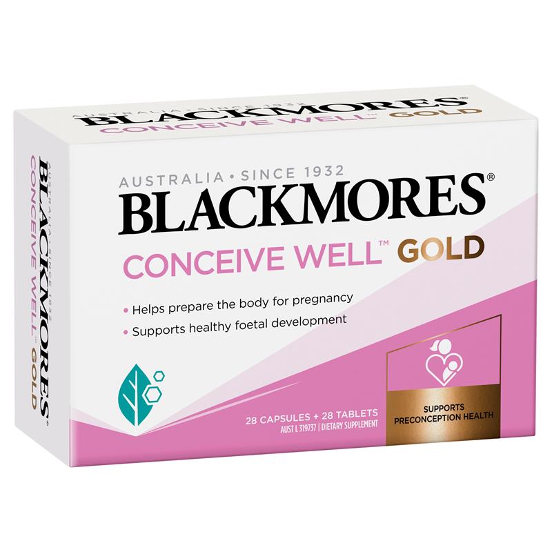 Viên uống tăng khả năng thụ thai Blackmores Conveice Well Gold ảnh 1