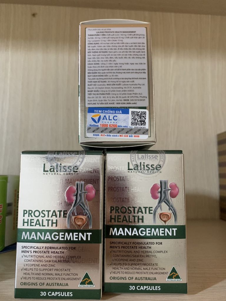 Viên uống tiền liệt tuyến Lalisse Prostate Health Management ảnh 2