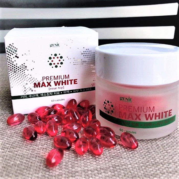 Viên uống trắng da Premium Max White Genie ảnh 2