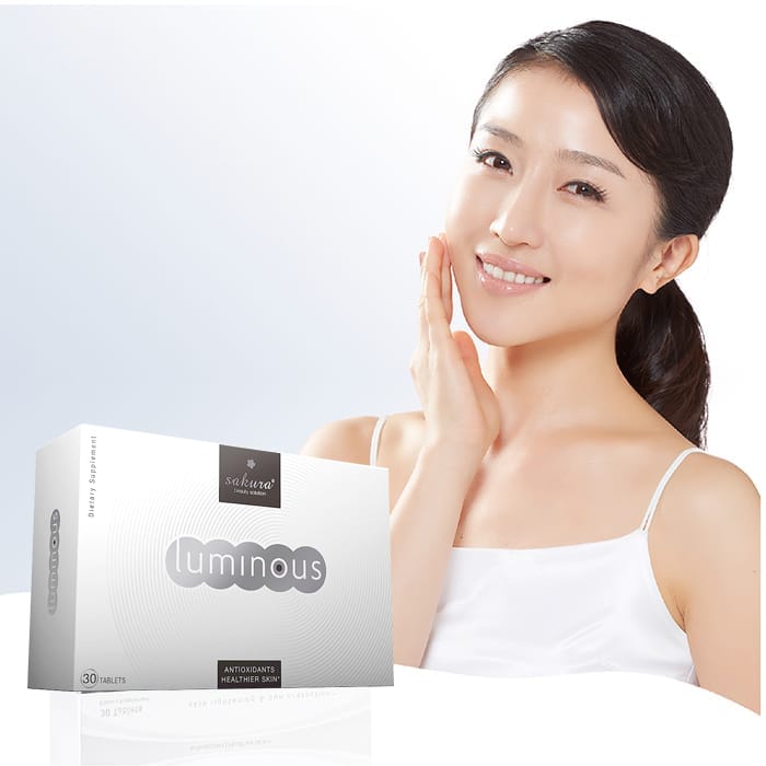 Viên uống trắng da Sakura Luminous ảnh 2