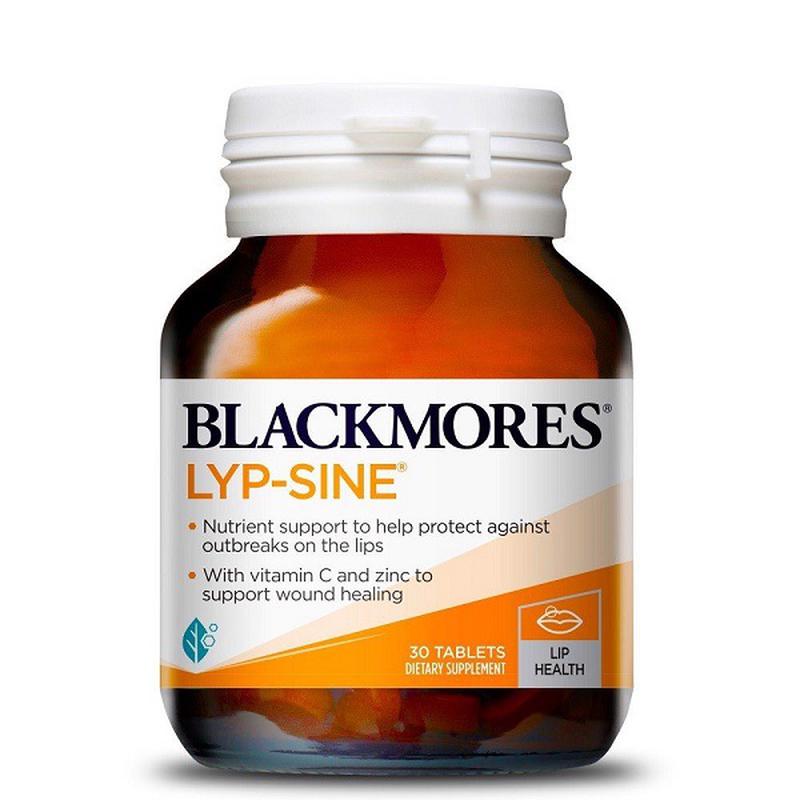 Viên uống trị nhiệt miệng Blackmores Lypsine ảnh 2
