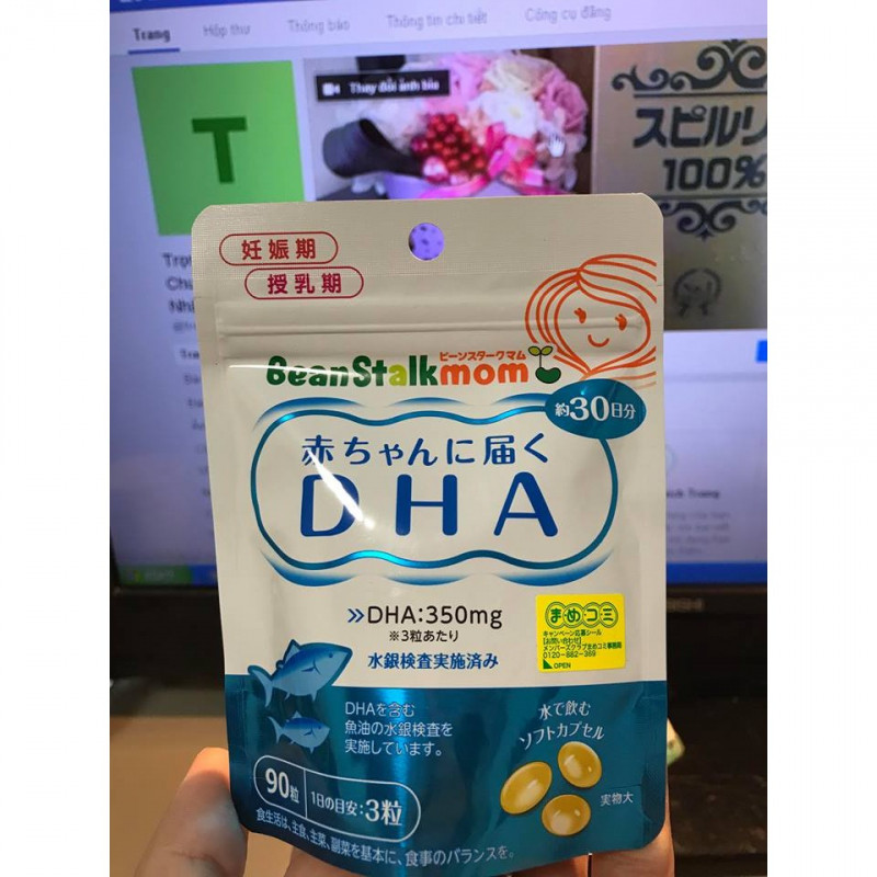 Vitamin Bổ Sung DHA Cho Bà Bầu Beanstalkmom ảnh 2