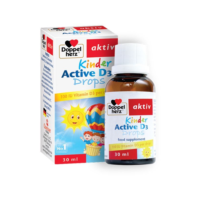 Vitamin D3 100 IU Doppelherz ảnh 1