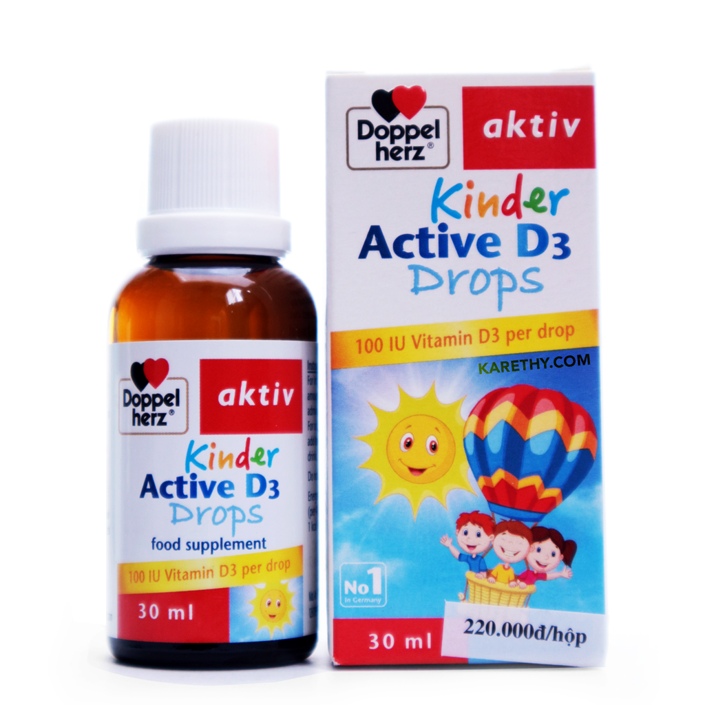 Vitamin D3 100 IU Doppelherz ảnh 2