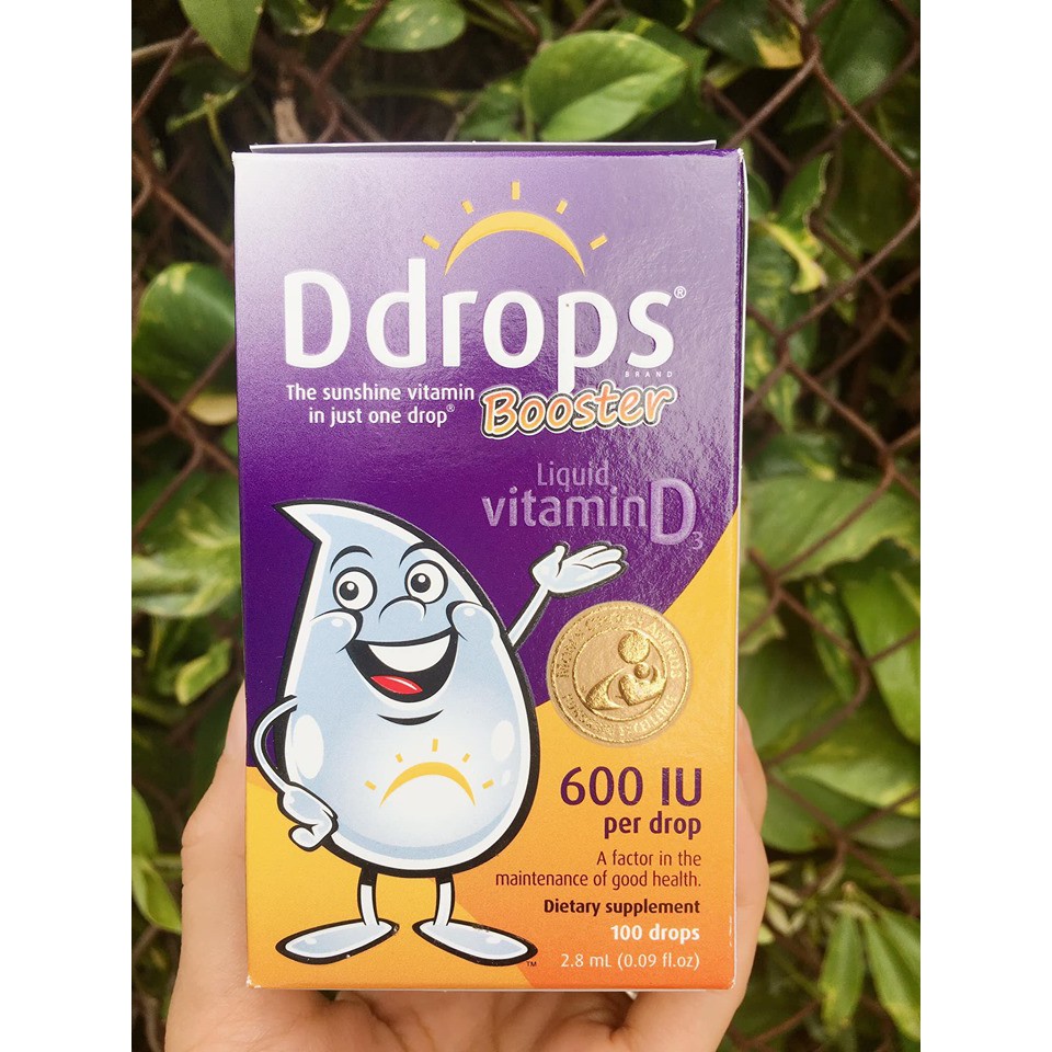 Vitamin D3 Ddrops Booster 600iu ảnh 1