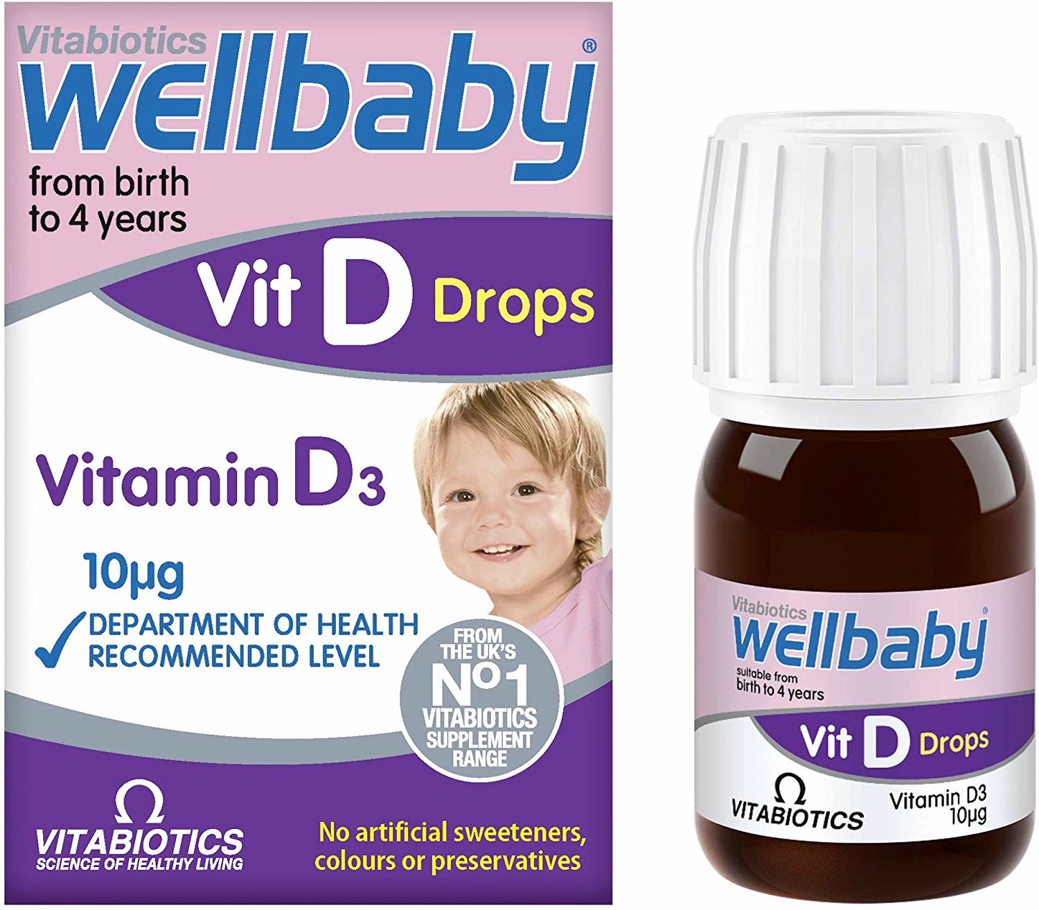 Vitamin D3 Wellbaby ảnh 1