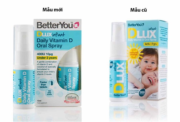 Vitamin D3 dạng xịt - Dlux infant ảnh 2