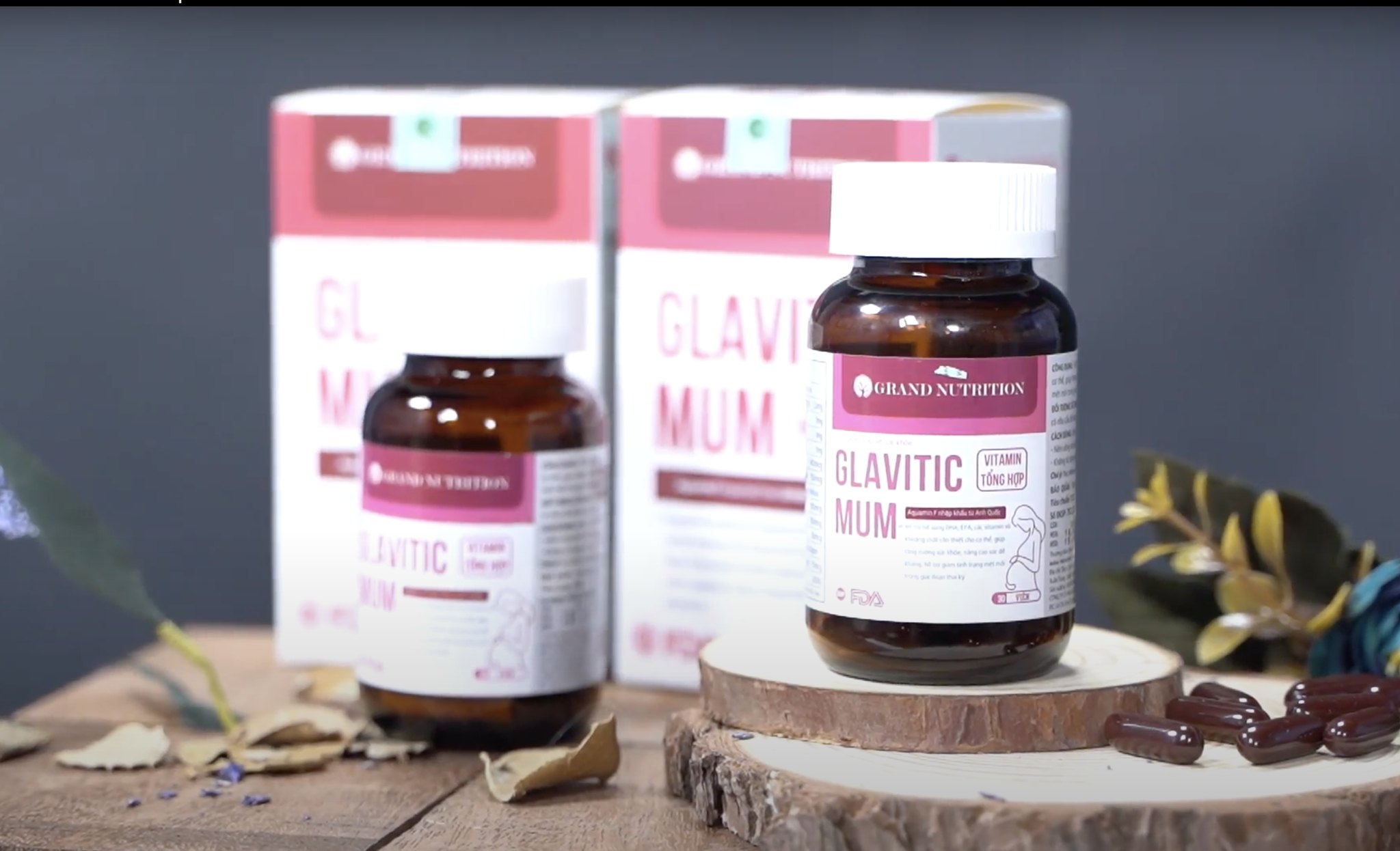 Vitamin Tổng Hợp Cho Bà Bầu Glavitic Mum ảnh 2