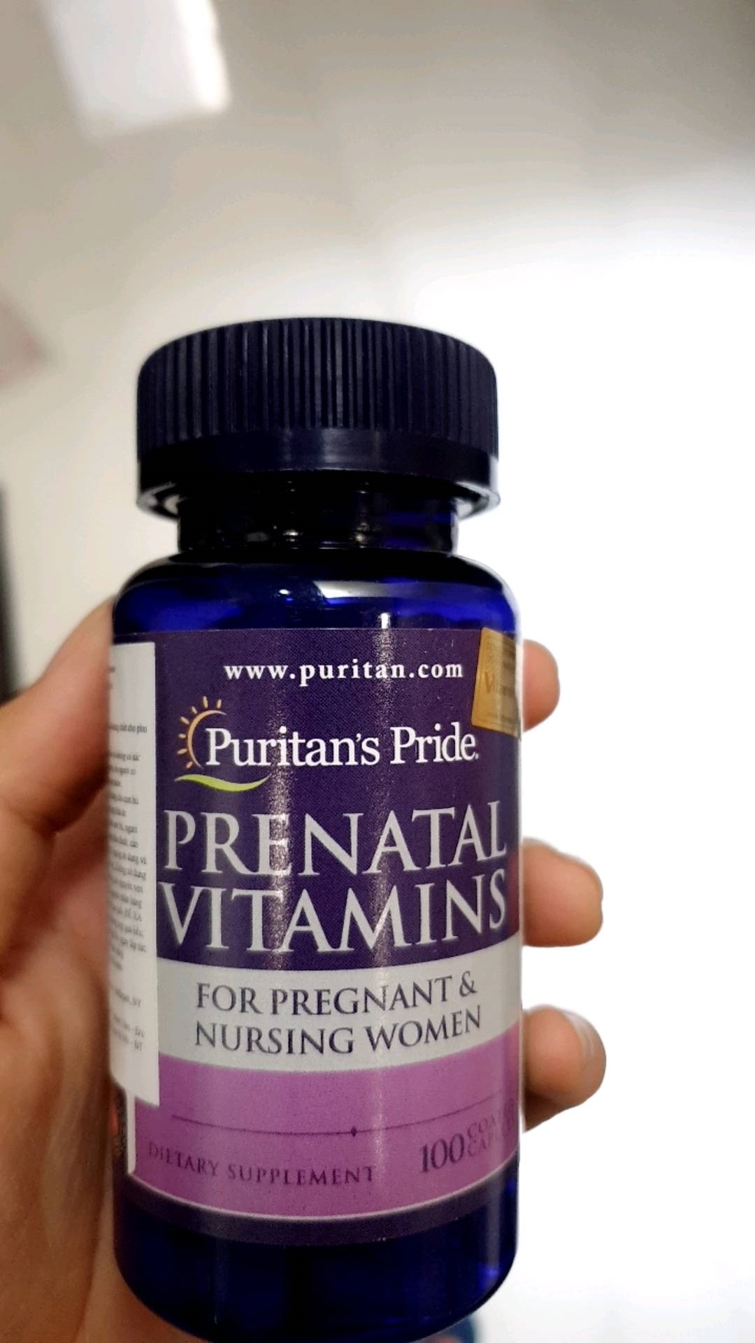 Vitamin Tổng Hợp Puritan's Pride Prenatal Vitamins ảnh 2