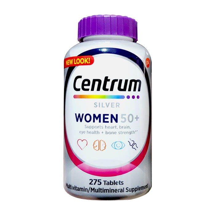 Vitamin dành cho phụ nữ trên 50 tuổi Centrum Silver Women 50+ ảnh 1