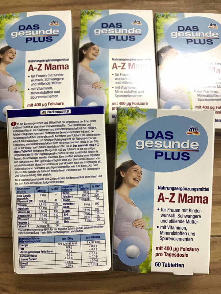 Vitamin tổng hợp A-Z Mama Das Gesunde Plus ảnh 1