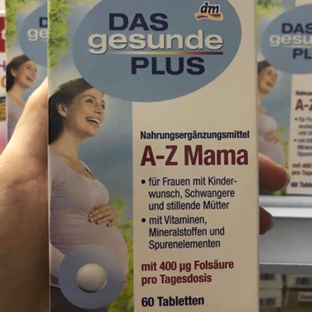 Vitamin tổng hợp A-Z Mama Das Gesunde Plus ảnh 2